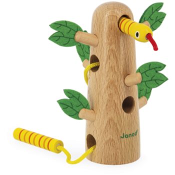 Janod Tropik Tropical Lace-Up Tree jucărie cu activități